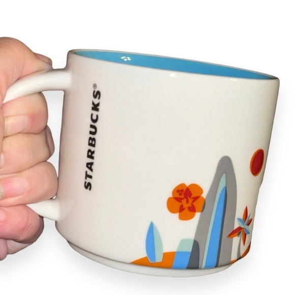 Starbucks HAWAII You Are Here Collection Ceramic Coffee Mug 14 oz 2014 - Picture 1 of 8